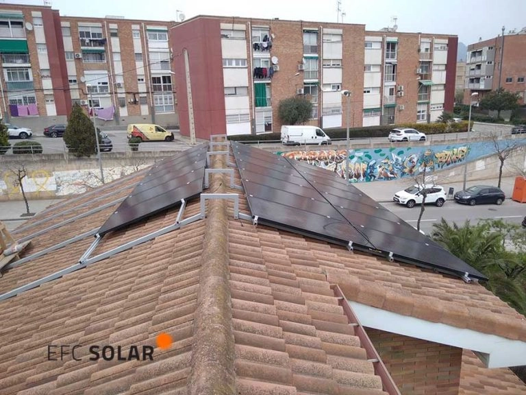 paneles solares instalacion fotovoltaica sant vicenc dels horts barcelona