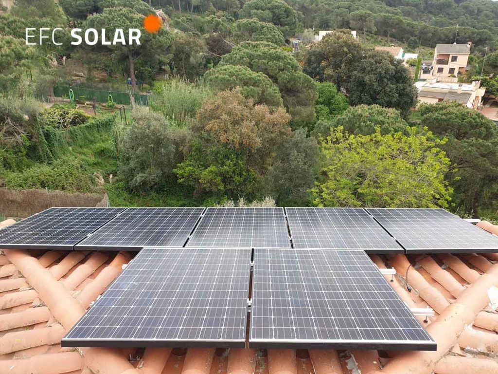 Instal·lació de plaques solars a lloret de mar Girona Costa Brava