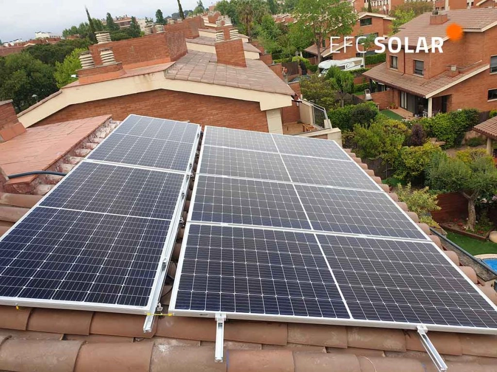 instalacion de paneles solares en sant cugat barcelona