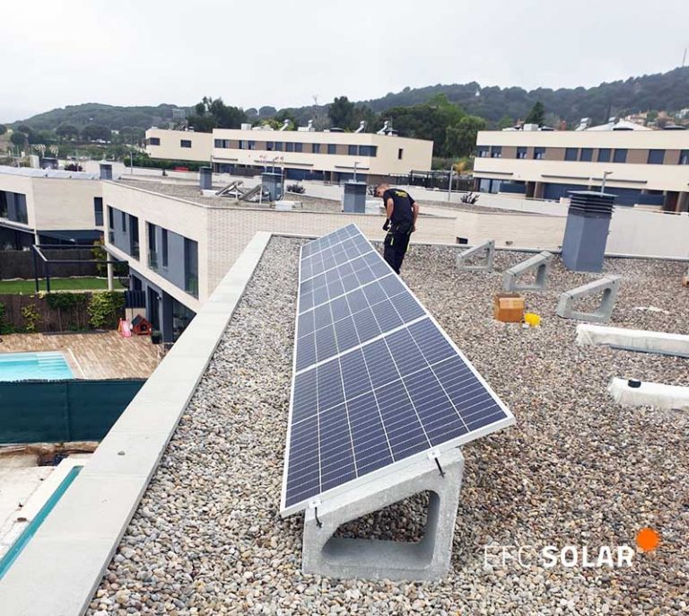 instalacion paneles solares en mataro barcelona
