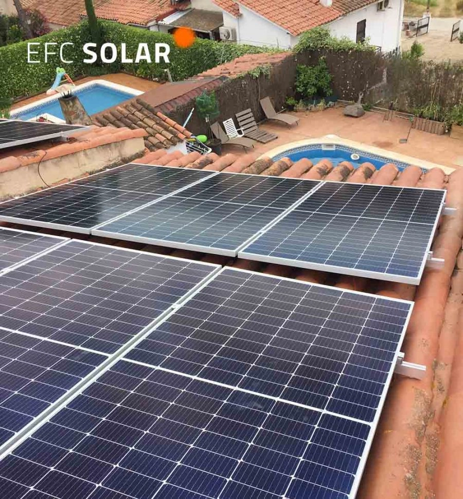 paneles solares en palau solita i plegamans barcelona efc