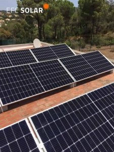 instalación de paneles solares en calonge girona