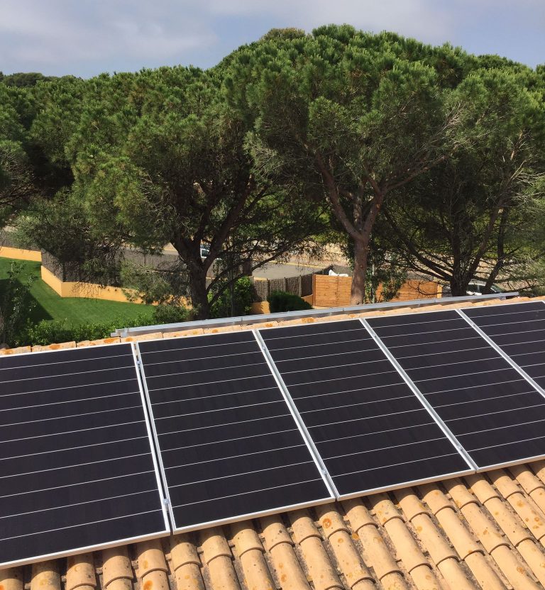 energia solar paneles solares en Pals Girona