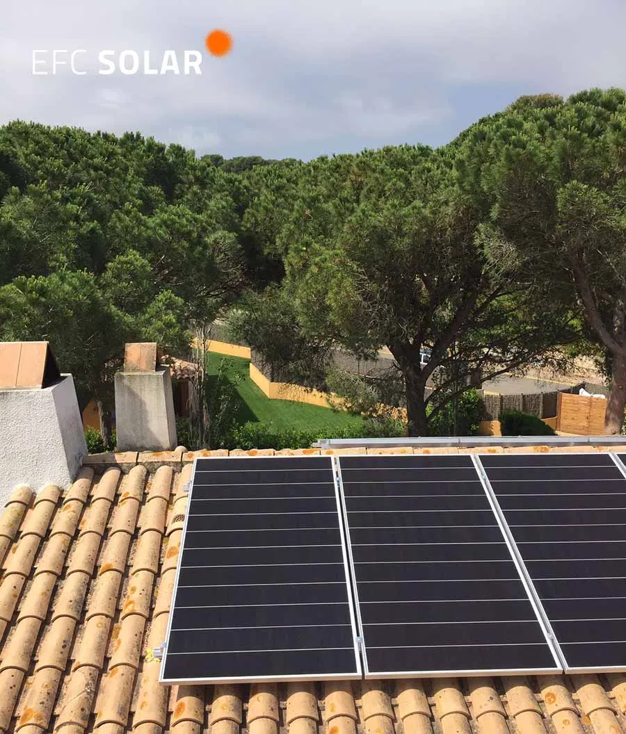 energia solar panells solars a Pals Girona