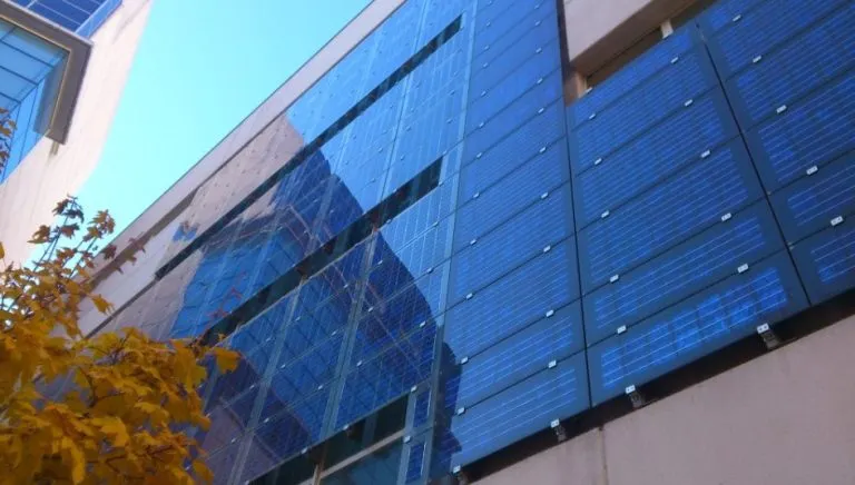 paneles solares verticales