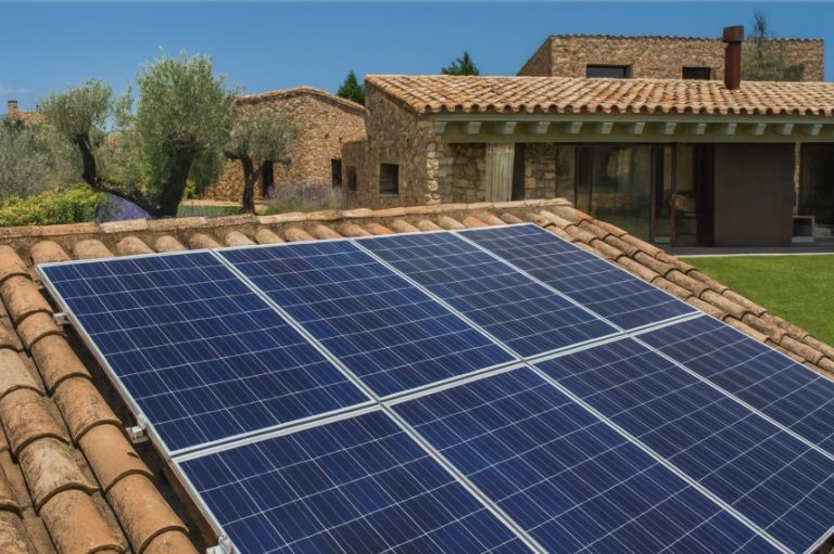 placas solares en segunda residencias