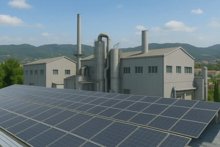 optimizacion energetica en naves industriales con energia solar